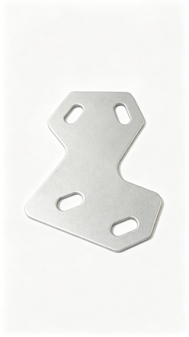 Laser-cut connecting plate
