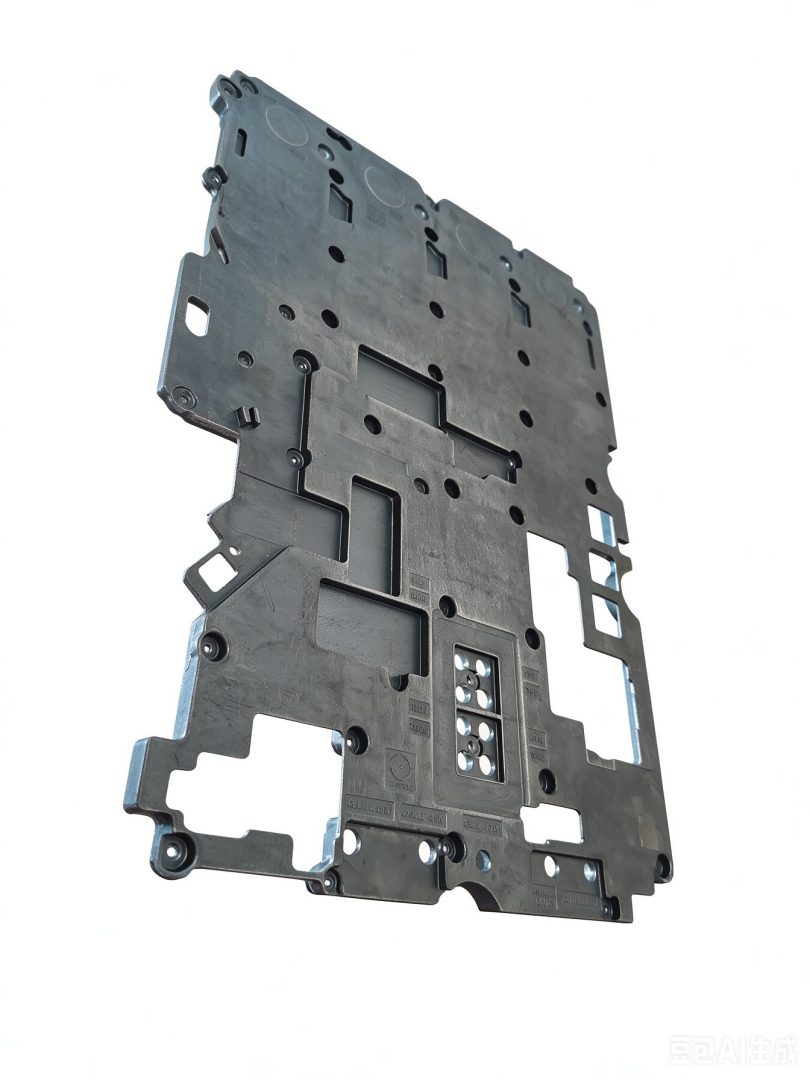 Stamped structural base plate