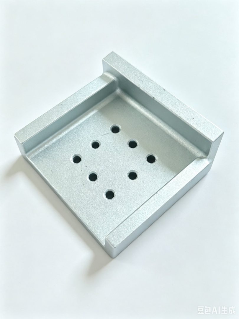 Three-sided support tray